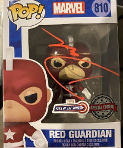 Marvel #810 Red Guardian Funko Pop! Vinyl Figure Signed by David Harbour