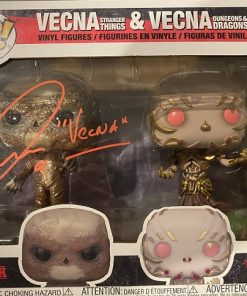 Stranger Things 2 pack Vecna Funko Pop! Vinyl Figure Signed by Jamie Campbell Bower