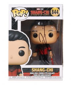 Marvels Legends of Ten Rings  #844 Shang-Shi Funko Pop! Vinyl Figure Signed by Simu Liu