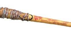 The Walking Dead Lucille Prop Replica Barbed Wire Baseball Bat Signed by Jeffrey Dean Morgan (JSA)