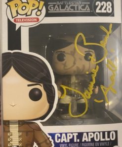 Jamie Bamber Signed “Capt Apollo" #228 Battlestar Galactica Funko Pop! Vinyl Figure