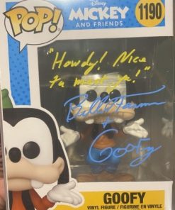 Bill Farmer Signed “Goofy" #1190 Funko Pop! Vinyl Figure