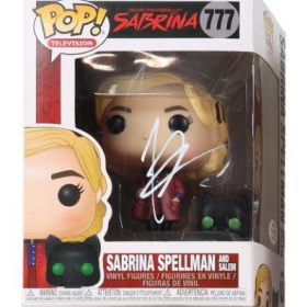 Chilling Adventures of Sabrina #777 Sabrina Spellman And Salem Funko Pop! Vinyl Figure Signed by Kiernan Shipka