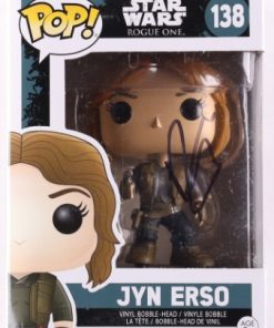 Star Wars: Rogue One #138 Jyn Erso Funko Pop! Vinyl Figure Signed by Felicity Jones