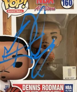 NBA All Stars #160 Funko Pop! Figure Signed by Dennis Rodman