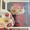 Star Wars "Nien Nunb" #88 Jaylah Funko Pop signed by Mike Quinn