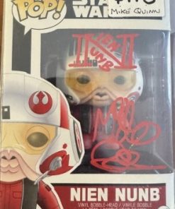 Star Wars "Nien Nunb" #88 Jaylah Funko Pop signed by Mike Quinn