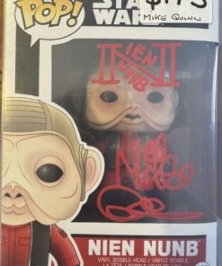 Star Wars "Nien Nunb" #82 Jaylah Funko Pop signed by Mike Quinn