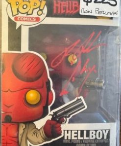 Hellboy #01 Funko Pop signed by Ron Perlman