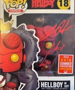 Hellboy #18 Funko Pop signed by Ron Perlman