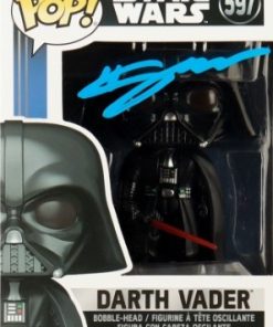 Darth Vader Pop #597 signed in person by Hayden Christensen