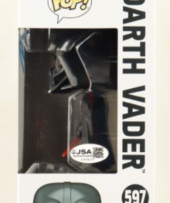 Alternative view of Darth Vader Pop #597 signed in person by Hayden Christensen