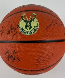 Milwaukee Bucks - Giannis Antetokounmpo, Johnny O’Bryant (7 Signatures)