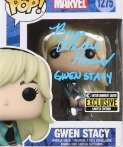 Gwen Stacy "Marvel" Pop #1275 signed in person by Bryce Dallas Howard