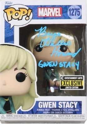 Gwen Stacy "Marvel" Pop #1275 signed in person by Bryce Dallas Howard