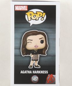 Alternative view of Wandavision "Agatha Harkness" Pop #1471 signed in person by Kathryn Hahn