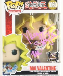 Mai Valentine "Yu-Gi-Oh!" Pop #1060 signed in person by Megan Hollingshead