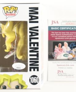 Alternative view of Mai Valentine "Yu-Gi-Oh!" Pop #1060 signed in person by Megan Hollingshead