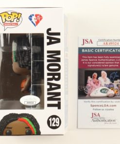 Alternative view of NBA Memphis Grizzlies #129 Funko Pop! Vinyl Figure Signed by Ja Morant