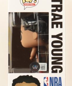 Alternative view of NBA Atlanta Hawks #96 Funko Pop! Vinyl Figure Signed by Trae Young