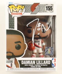 NBA Portland Trail Blazers #155 Funko Pop! Vinyl Figure Signed by Damian Lillard