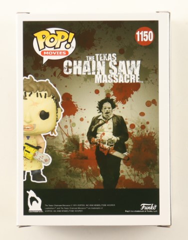 The Texas Chainsaw Massacre "Leatherface" Pop #1150 signed in person by Mark Burnham - Image 2