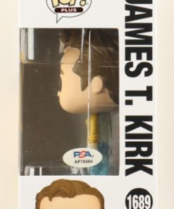 Alternative view of Star Trek "James T Kirk" Pop #1689 signed in person by Paul Wesley