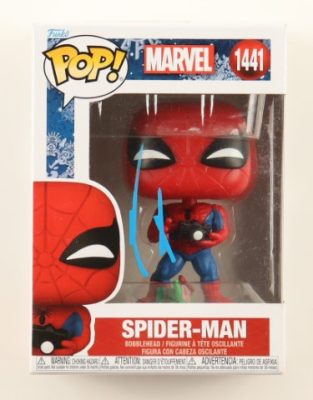 Spiderman "Spiderman" Pop #1441 signed in person by Andrew Garfield