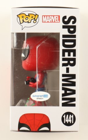 Spiderman "Spiderman" Pop #1441 signed in person by Andrew Garfield - Image 2