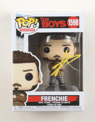 "The Boys" Frenchie #1598 Funko Pop! signed in person by Tomer Capone