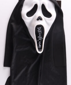 David Arquette Signed "Scream" Ghost Face Mask