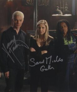 Sarah Michelle Gellar, James Marsters, & Iyari Limon