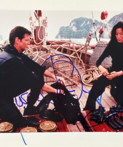 Pierce Brosnan and Michelle Yeoh